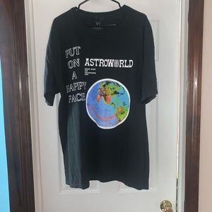 Travis Scott Astroworld Happy Face Tee